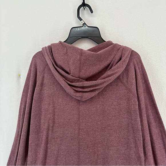 Gap Fit Long Sleeve Pullover Hoodie Activewear Womens Medium Pink - Picture 8 of 9